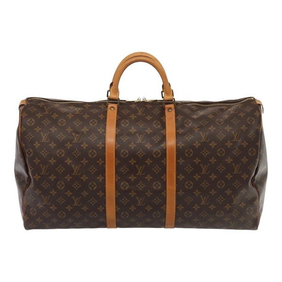 LOUIS VUITTON Monogram Keepall 60 Boston Bag M41422 LV Auth yk13805 - Picture 13 of 16